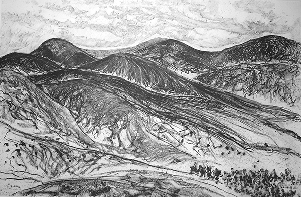 The Wicklow Hills from Mt. Kippure